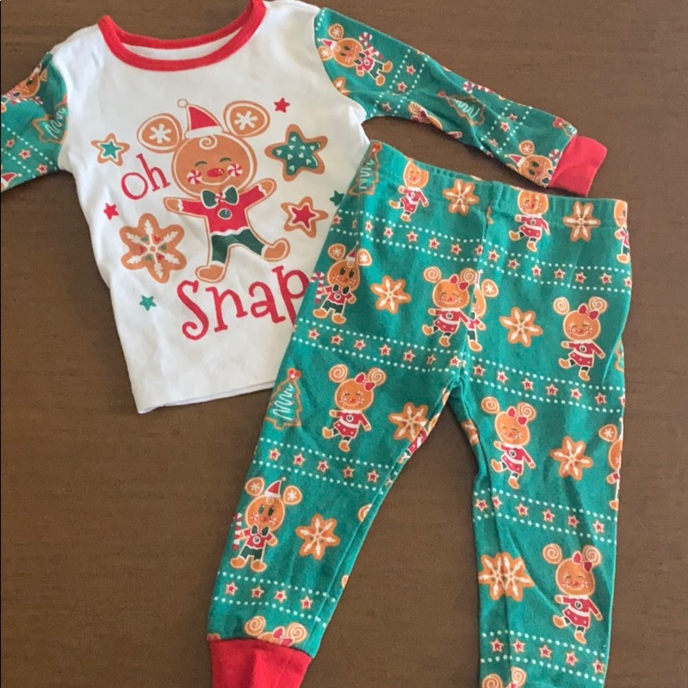 Disney Mickey Mouse 2 piece pj 12-18 months